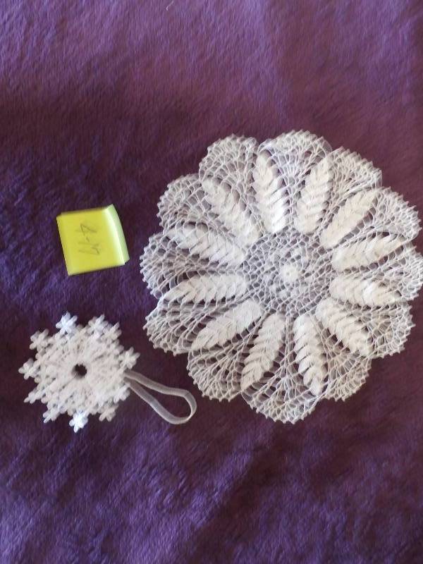 Hand made doillie.