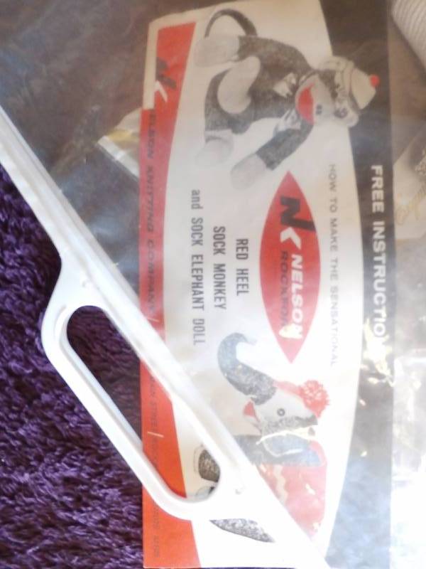 sock monkey kit with instructions