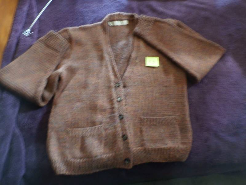 Hand crocheted sweater