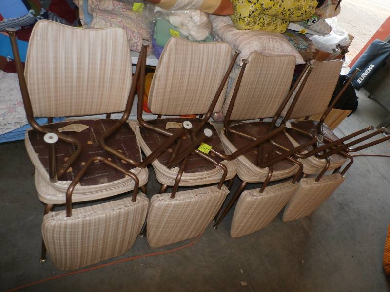 8  chairs