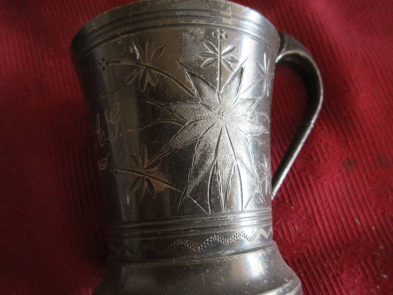 SILVER SUGER AND CREAMER