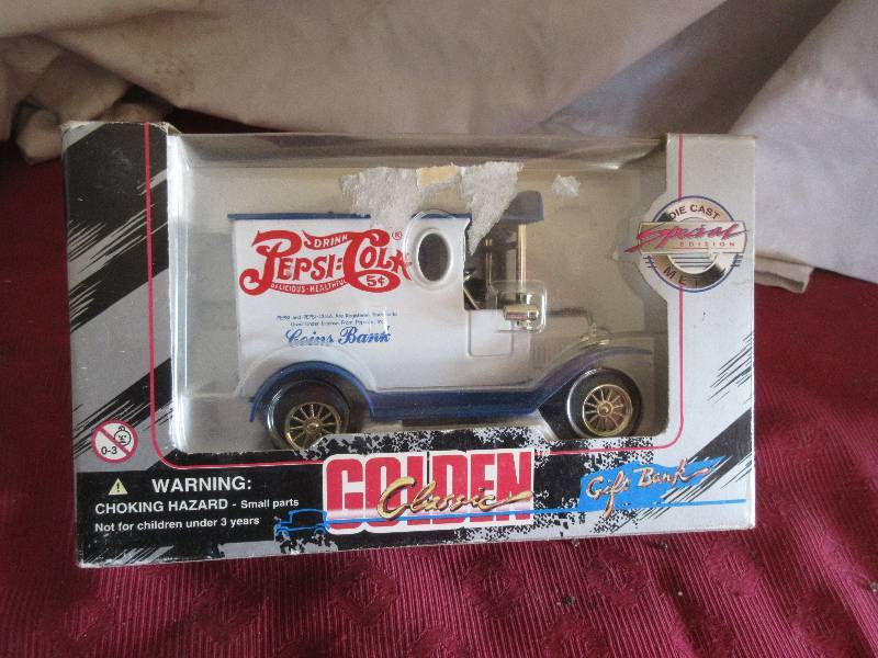 DIECAST PEPSI COLA BANK