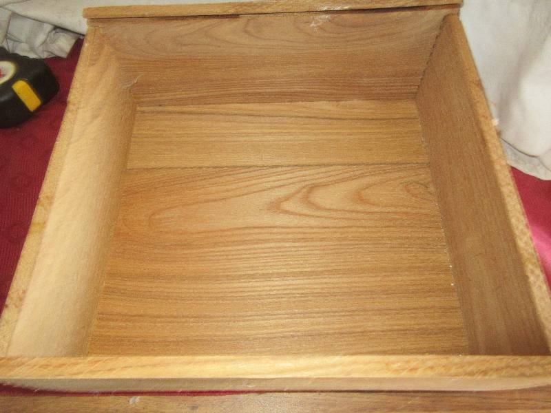 LAND O LAKES WOODEN BOX