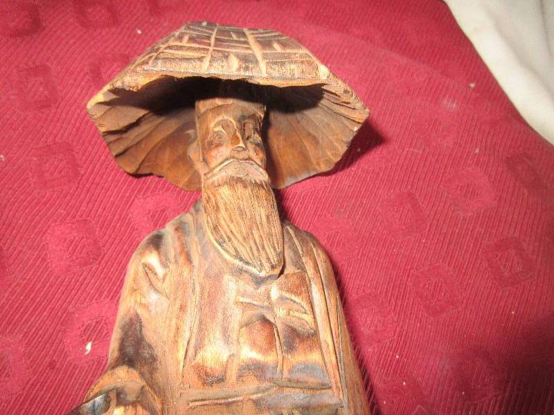 HAND CRAFTED WOODEN MAN