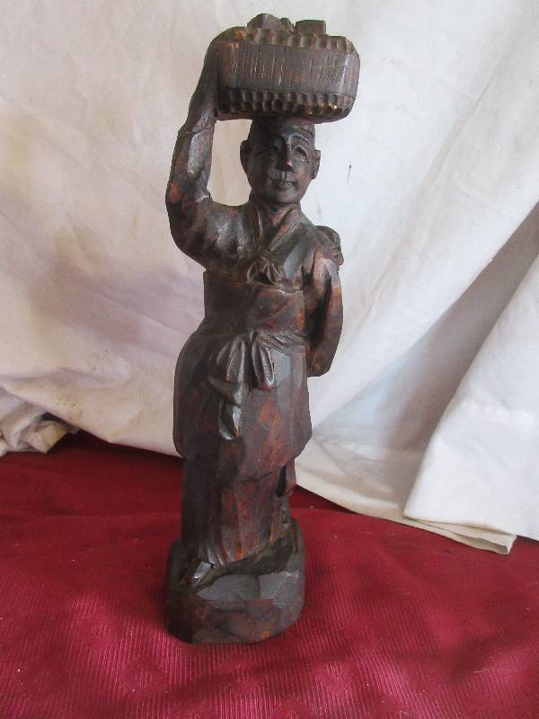 HAND CRAFTED WOODEN MAN