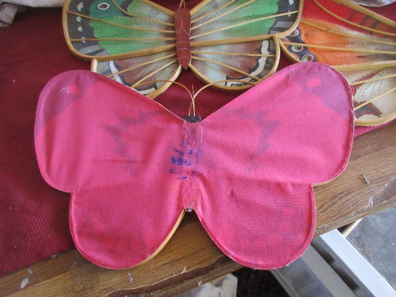 3 HAND CRAFTED BUTTER FLIES