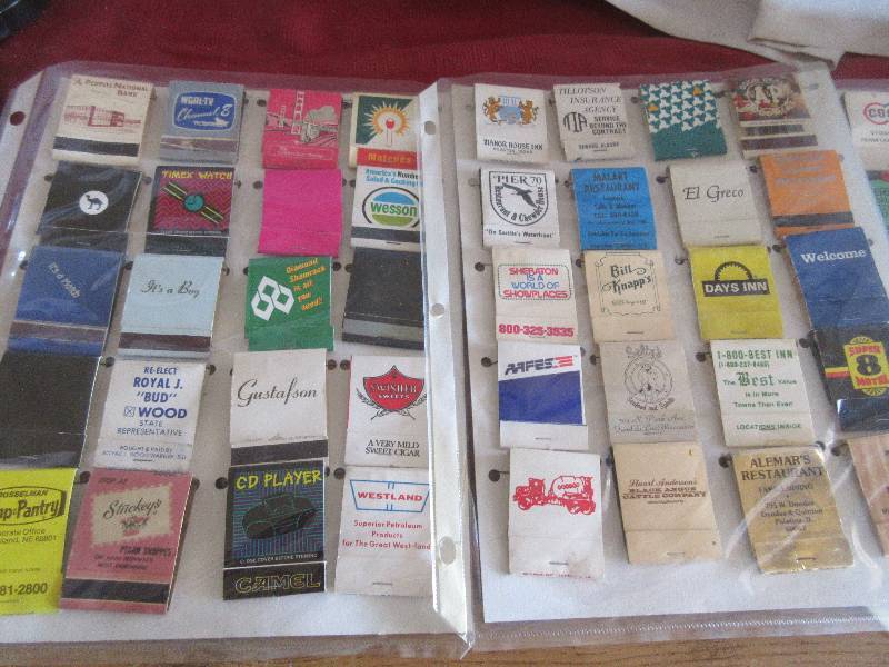vintage matchbook values