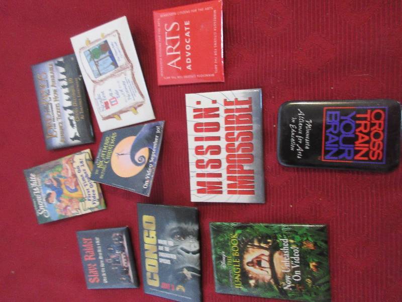 7 COLLECTIBLE PINS