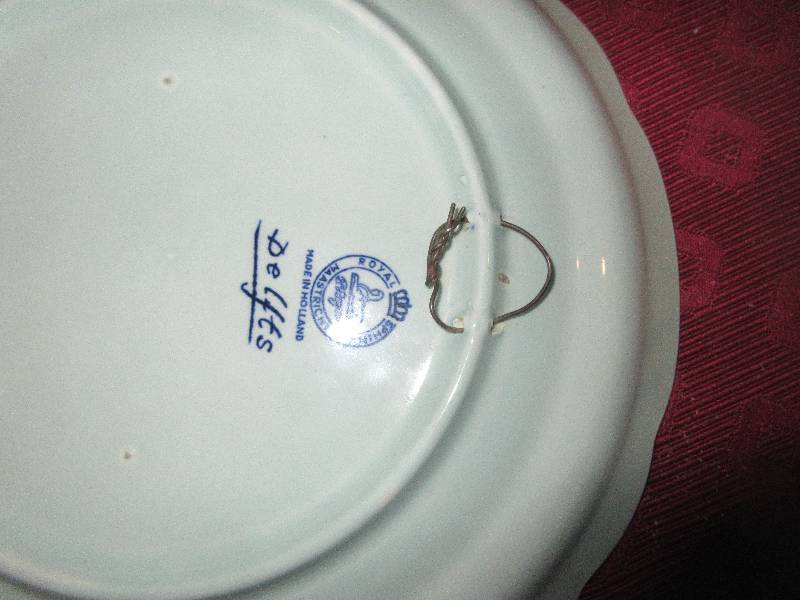 DELFTS COLLECTOR PLATE