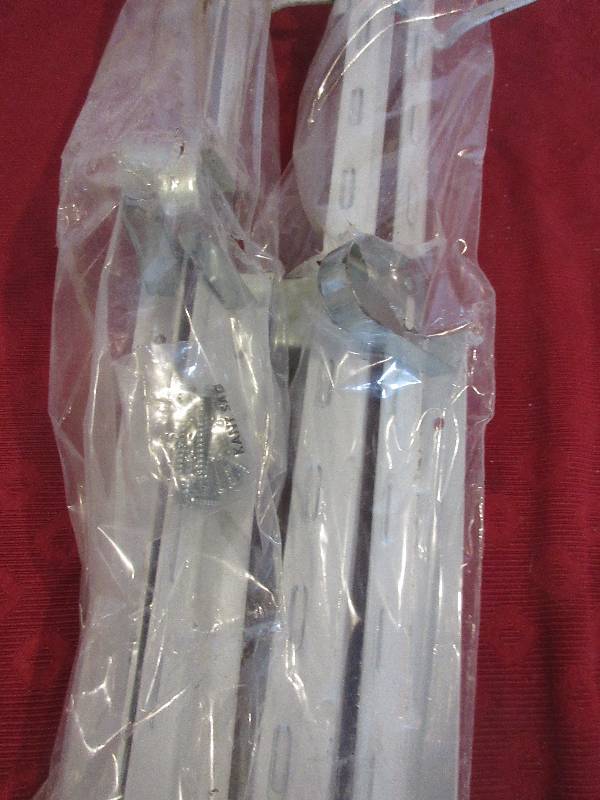 2 PAIR HEAVY DUTY POLE BRACKETS