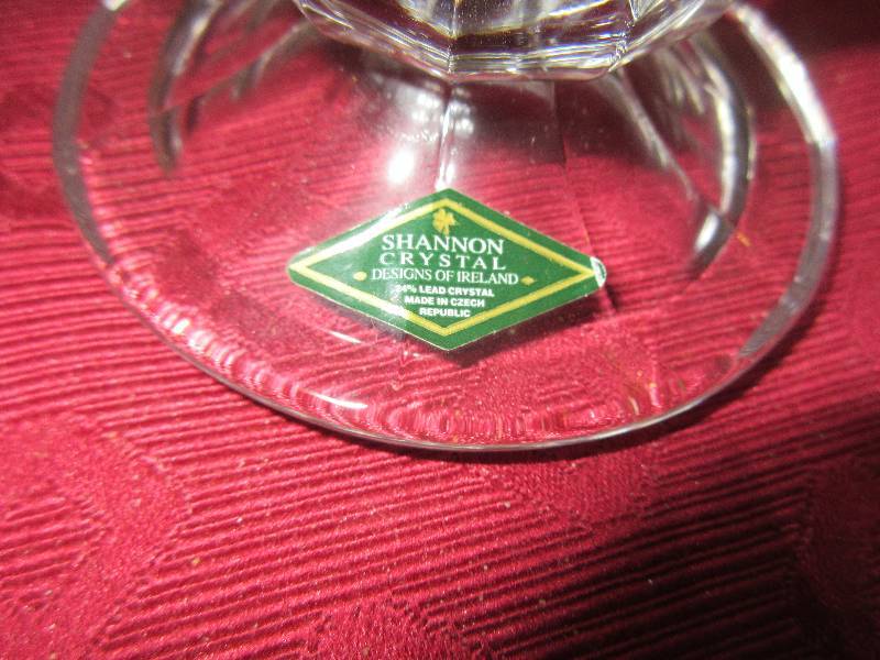 SHANNON CRYSTAL VASE