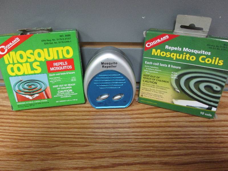 Two 10 pks of mosquito coil, 1 mosq...