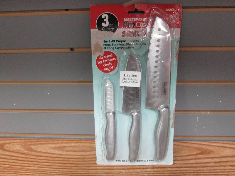 3 pc MasterChef cutlery set...