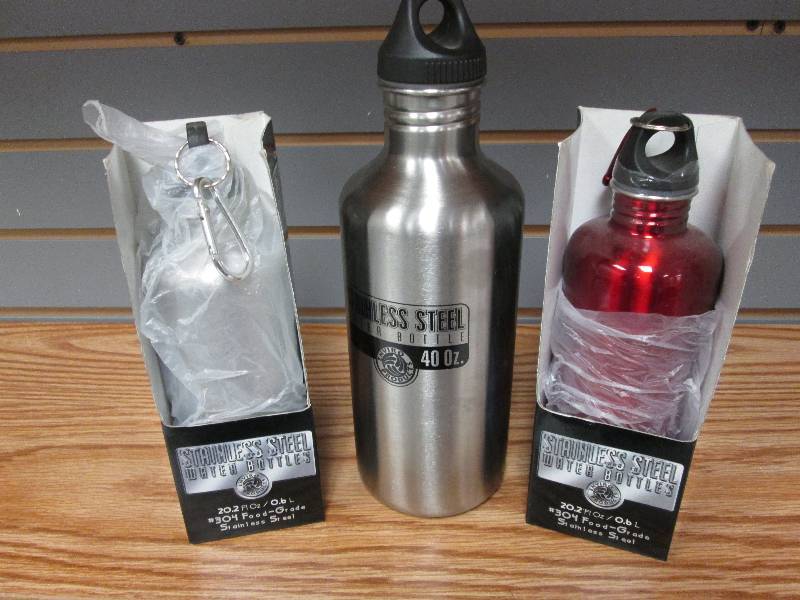 Lot of 3 stainless steel water bott...
