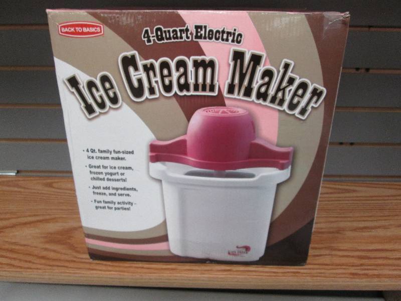 Back to Basics 4 Quart Electric Ice...