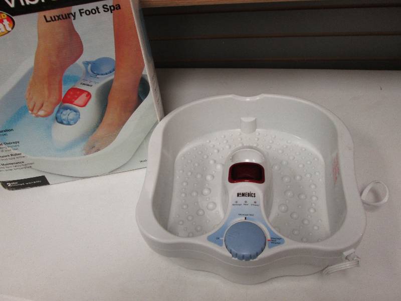 Homedics Vibra Spa luxury foot spa ...