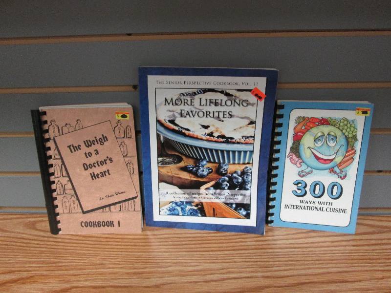 Lot of 3 assorted cookbooks...