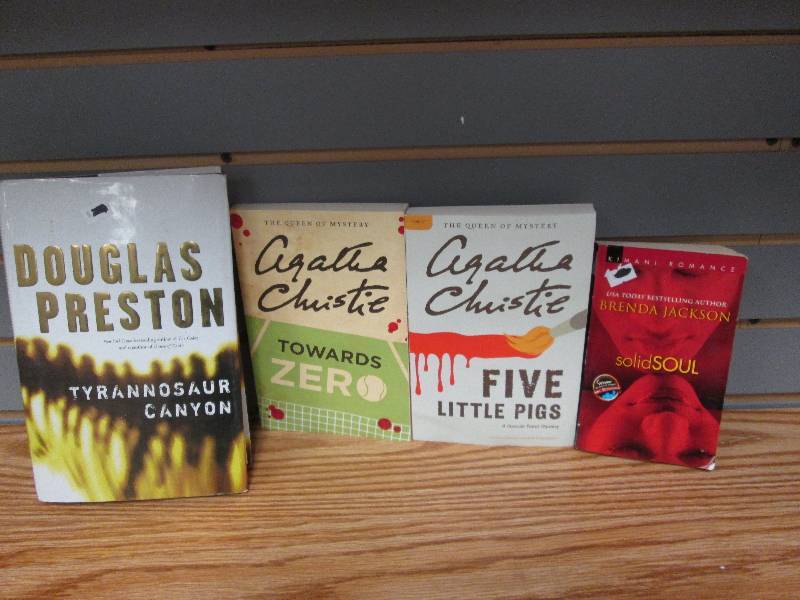 Lot of 4 books - novels ...