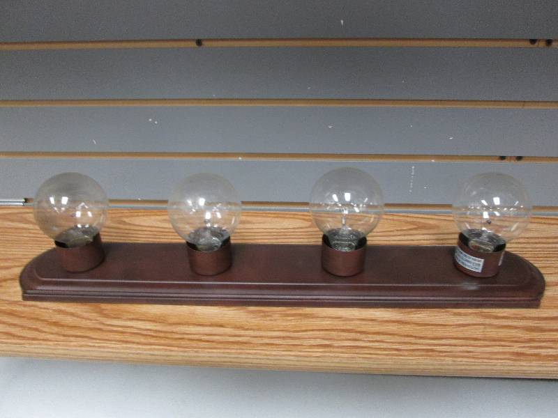 Commercial Electric 4 light bath ba...