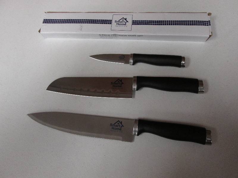 Smart Home 3pc precision knife set...