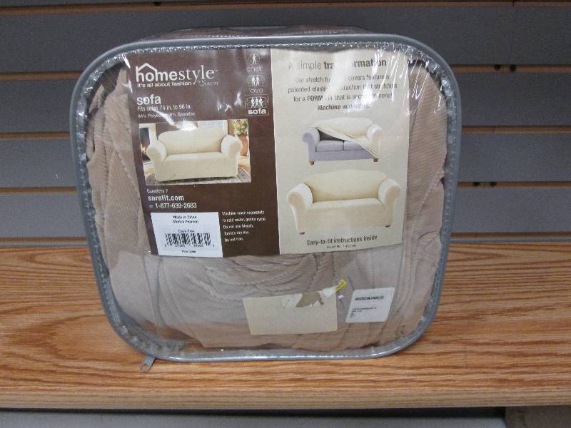 HomeStyle sofa cover Fits 74 to 96 ...