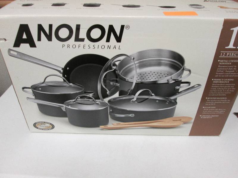 Anolon 12 pc Professional cookware ...