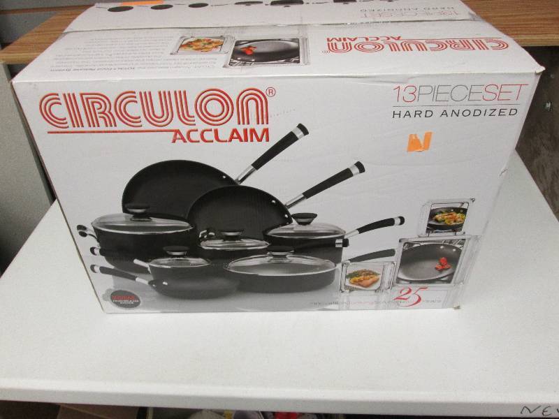 Circulon 13 pc hard anodized cookwa...