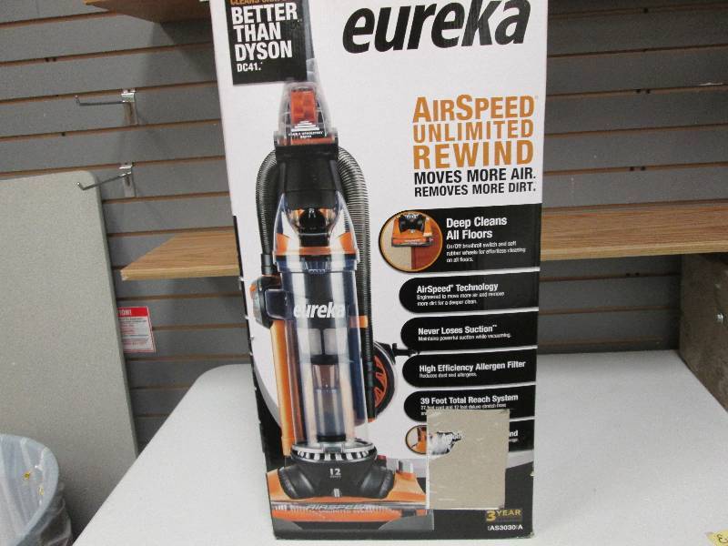 Eureka Airspeed Unlimited Rewind Va 