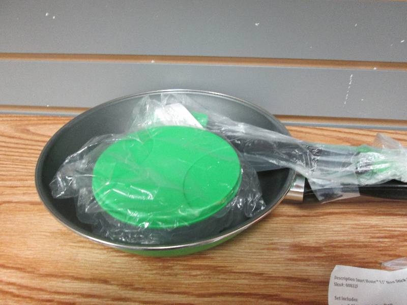 Smart Home 9.5  aluminum fry pan, ...