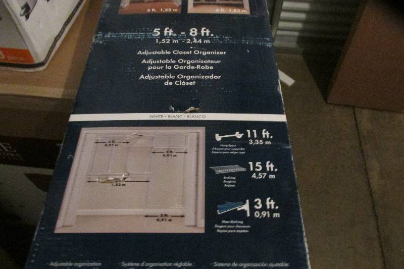 lot 16 image: ClosetMaid Model # 2075  ShelfTrack...