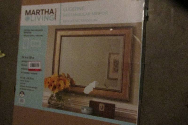 lot 23 image: Marth Living Lucerne mirror, 24 x 3...