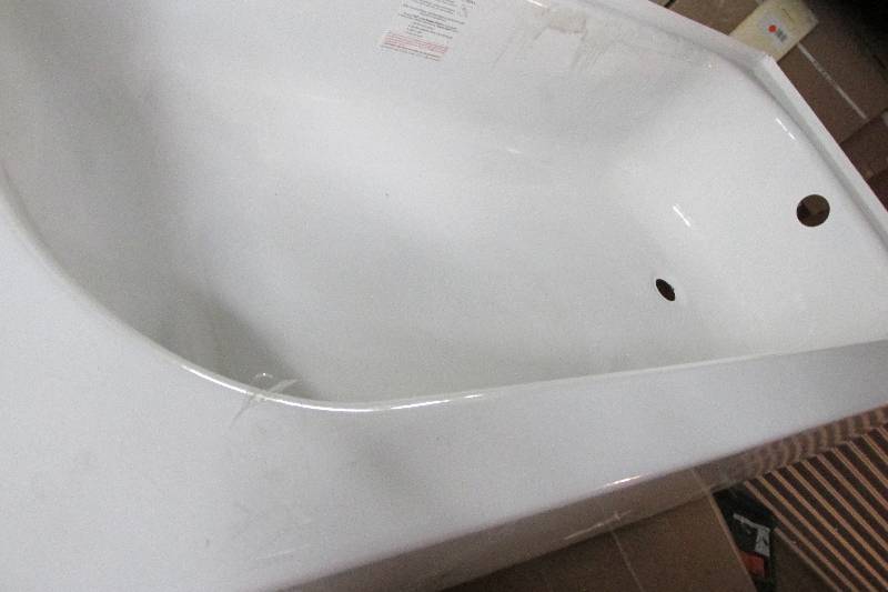 Home Bath Shelving Storage Returns Clearance In Winsted Bootz Industries Model 011 7000 00 Bootzcast 5 Ft Right Drain Soaking Tub In White