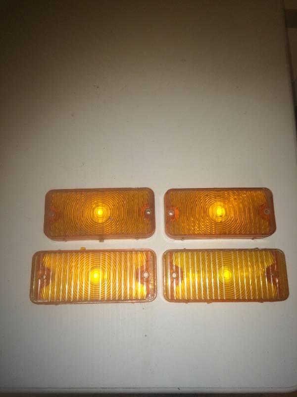 4 Amber Color Lenses