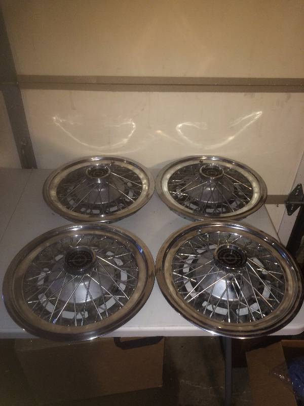4 Thunderbird Hub Caps