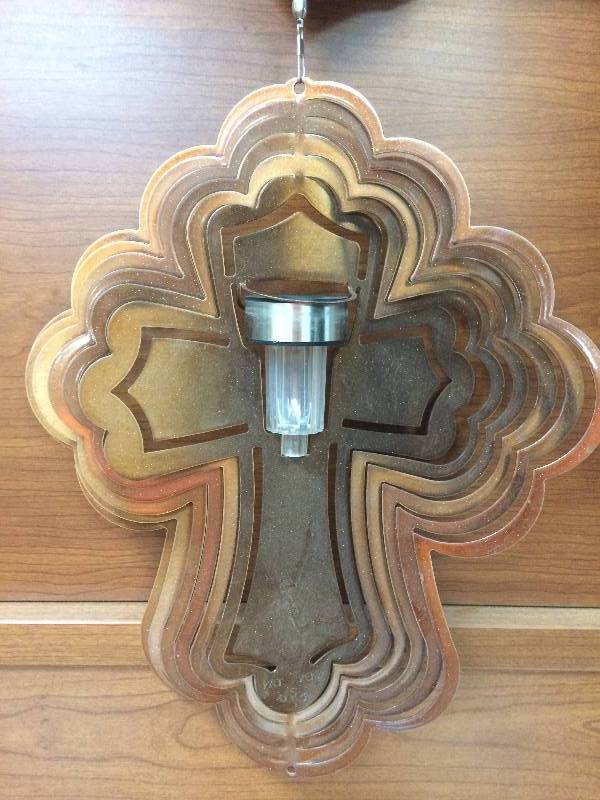Solar Light Metal Spinner