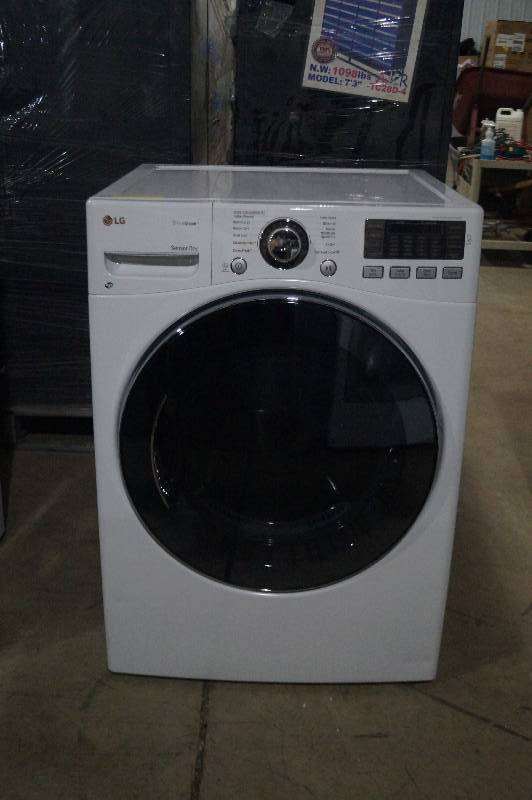 lot 9 image: LG Gas Dryer in White