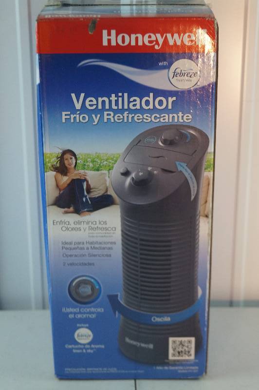 Honeywell with Febreze Freshness Cool&Refresh Mini Tower Fan, HY-201