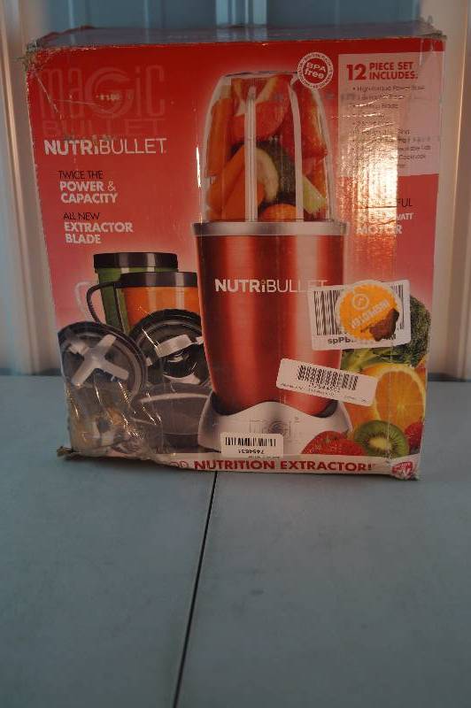 Magic Bullet NBR-1201R 12-Piece Hi-Speed BlenderMixer System, Red