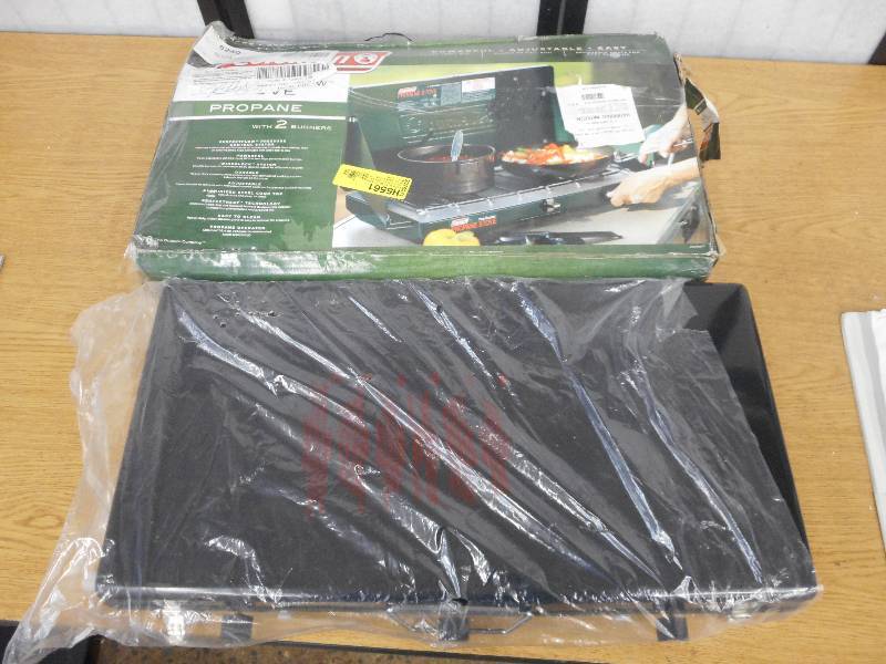 (2) COLEMAN CAMPING PROPANE GRILLS