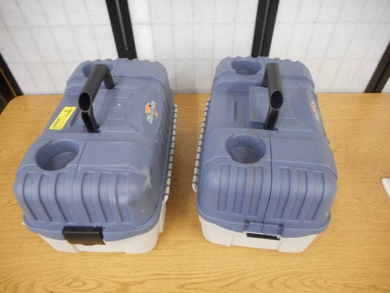 2 FLAMBEU FISHING TACKLE BOXES