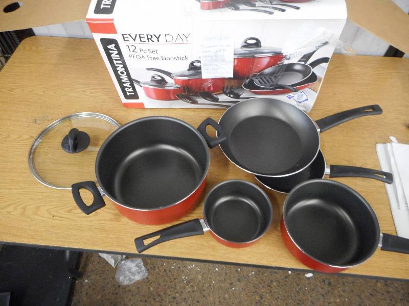 Tramontina 12-Piece EveryDay Nonstick Cookware Set