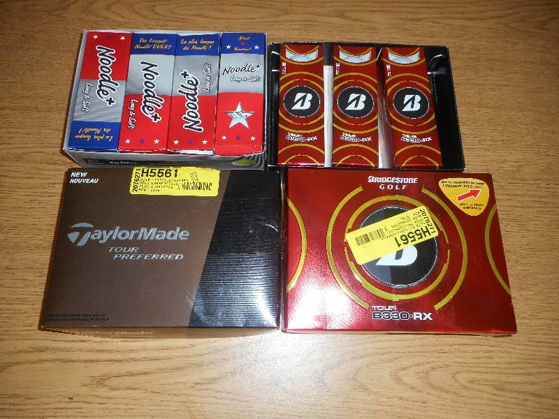 (7) BOXES OF BRAND NEW GOLF BALLS