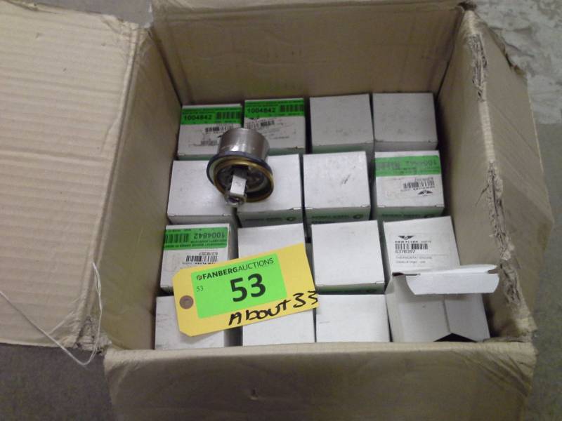 lot 53 image: THERMOSTAT ENGINE SERIES 50 8929878