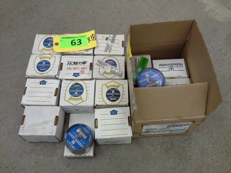 lot 63 image: HUBOMETER 12.5-22.5 STD. WO 10THS 792 GILLIG 777-16-490
