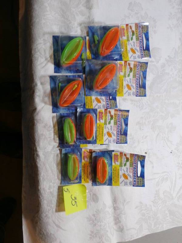 Bullet Bobbers..steerable fishing bobbers