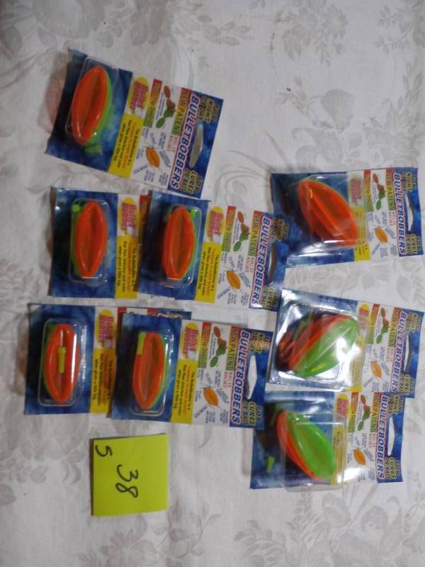 Bullet Bobbers..steerable fishing bobbers