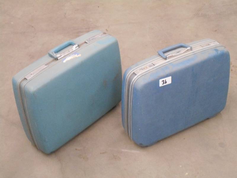 lot 36 image: Set Of (2) Vintage Sears Courier Su...