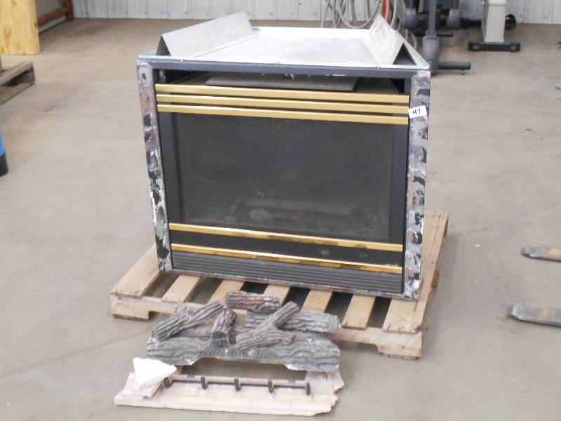 lot 47 image: Heat-N-Glo Direct-Vent Gas Fireplac...
