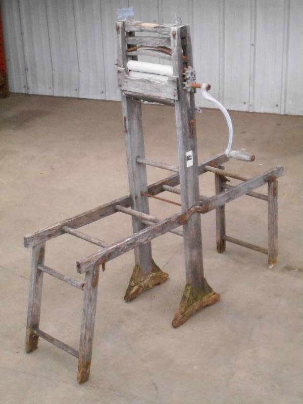 lot 68 image: Antique Foldable Ringer Set ...