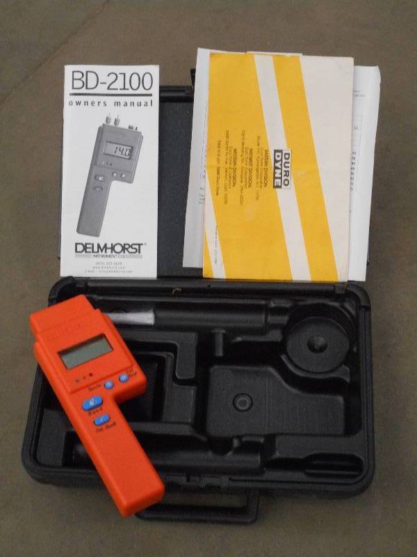 lot 84 image: Delmhorst BD-2100 Set with Case ...